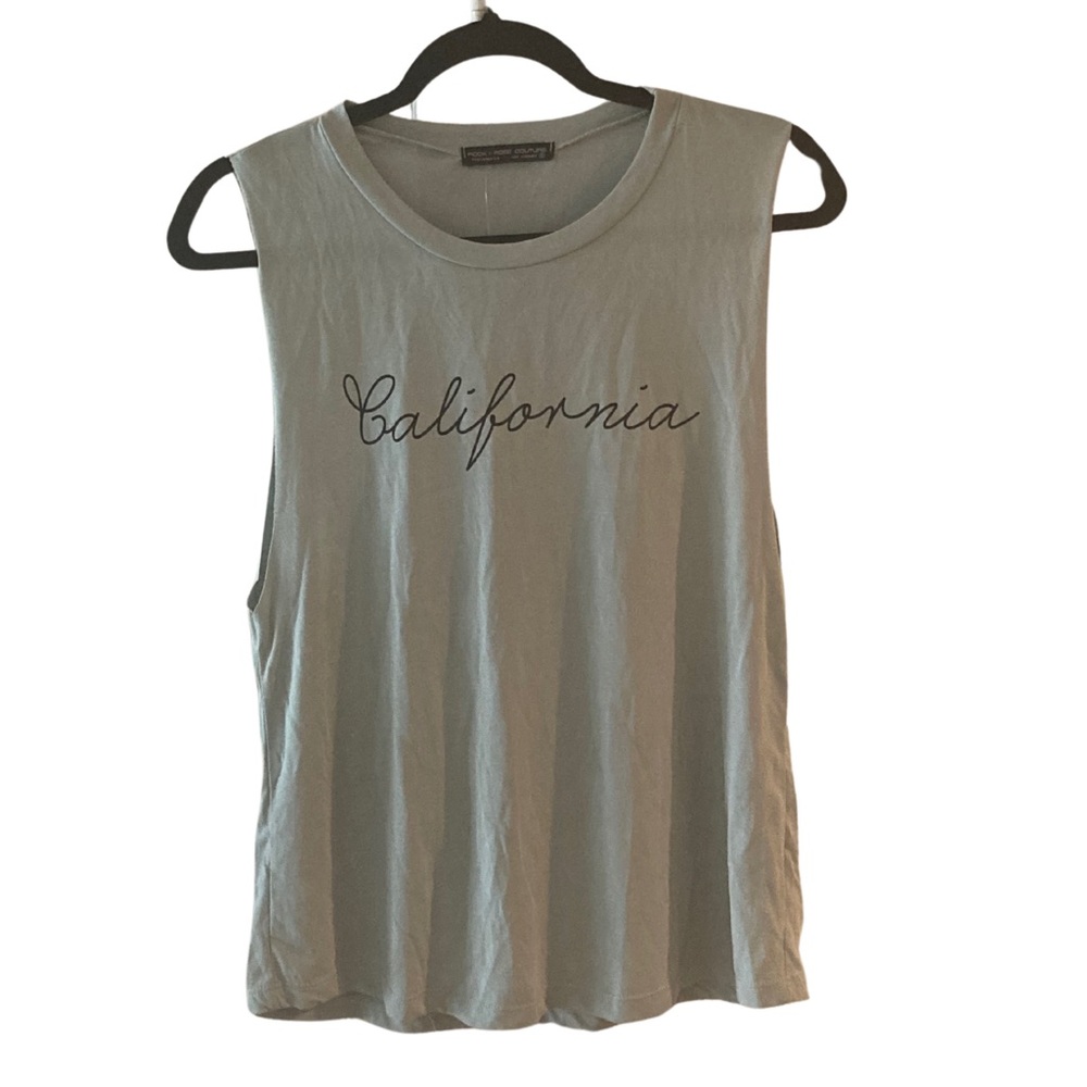 CALIFORNIA SAGE GREEN TANK TOP SIZE S